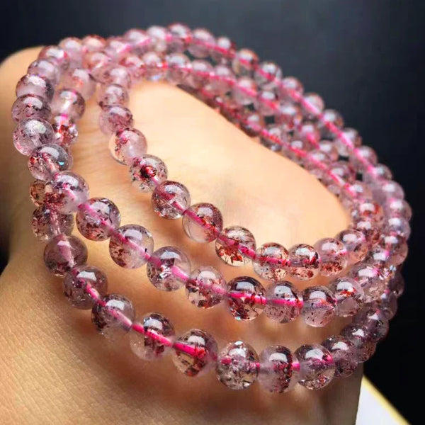 Red Super Seven Wrap Bracelet-ToShay.org