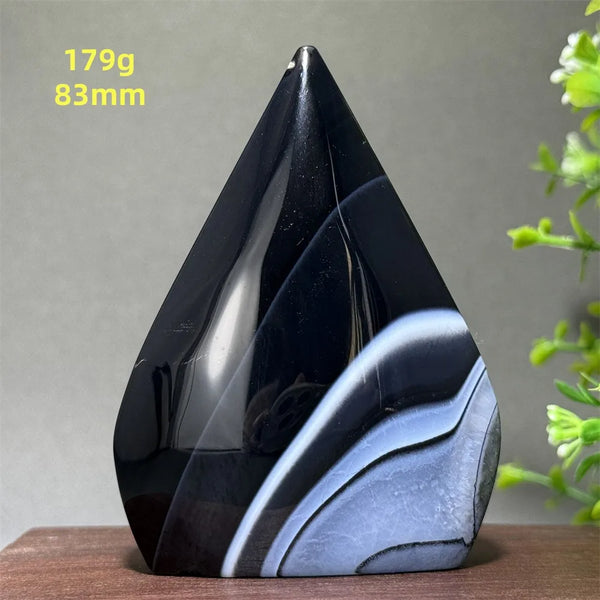 Black Agate Flame-ToShay.org