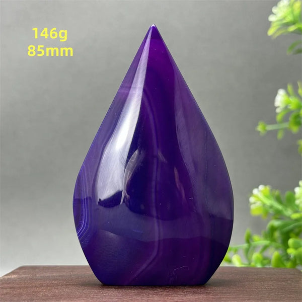Purple Agate Torch-ToShay.org