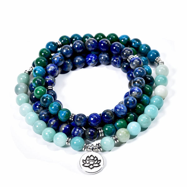 Mixed Crystal Mala Bracelets-ToShay.org