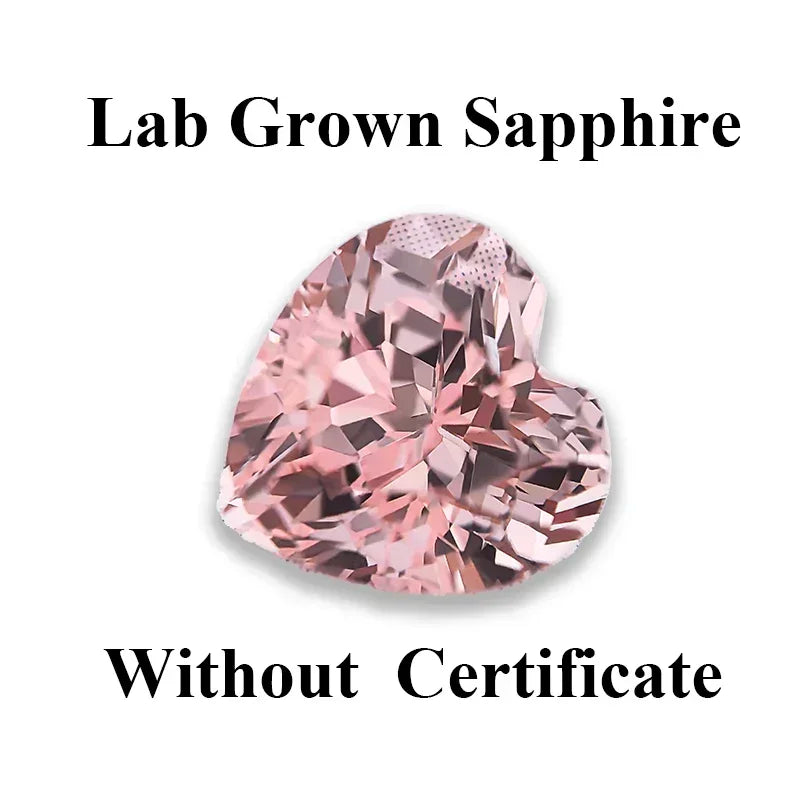 Pink Sapphire Heart-ToShay.org