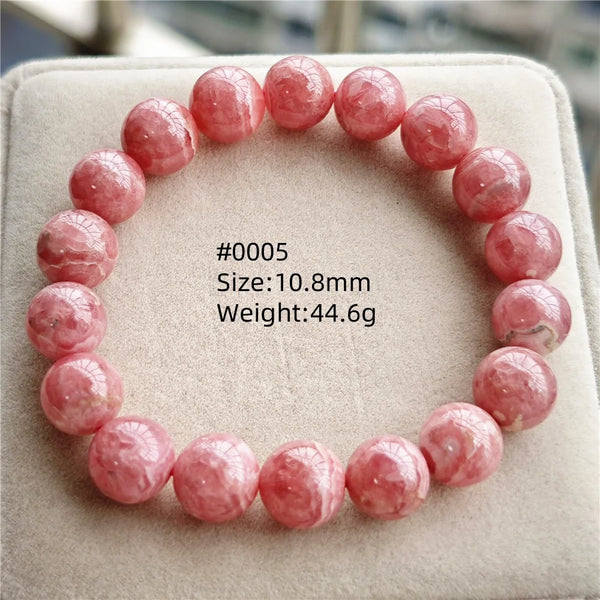Pink Rhodochrosite Bracelet-ToShay.org