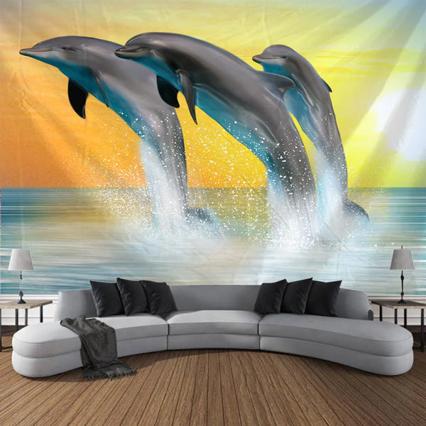 Dolphin Tapestry-ToShay.org