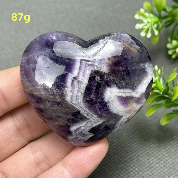 Purple Dream Amethyst Heart-ToShay.org