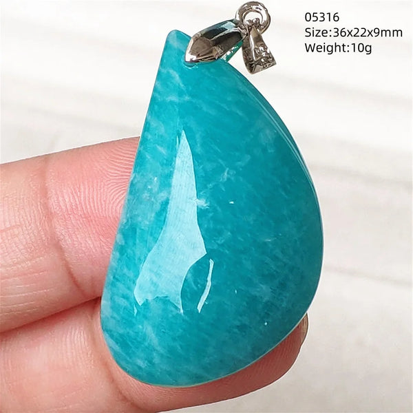 Green Amazonite Pendant-ToShay.org