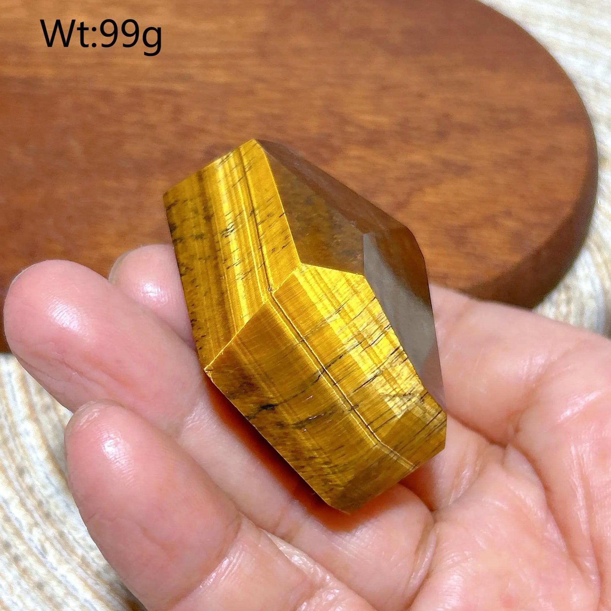 Blue Yellow Flash Tiger Eye-ToShay.org
