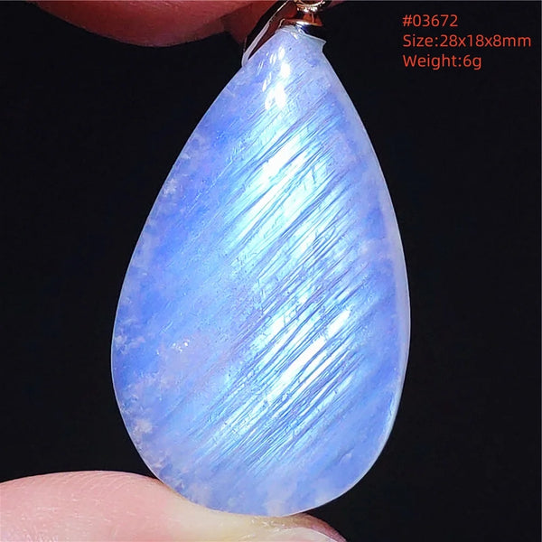 Blue Light Moonstone Pendant-ToShay.org