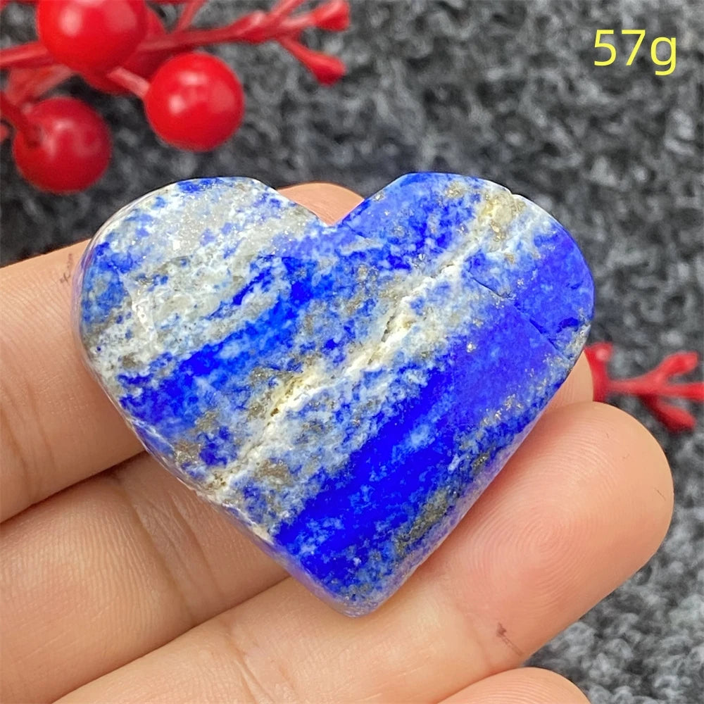 Blue Lapis Lazuli Hearts-ToShay.org
