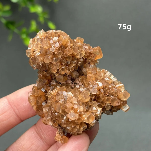 Orange Aragonite Crystal-ToShay.org