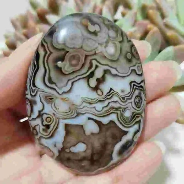Red Lace Agate Pendant-ToShay.org