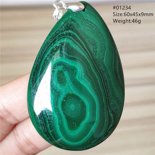 Green Malachite Pendant-ToShay.org