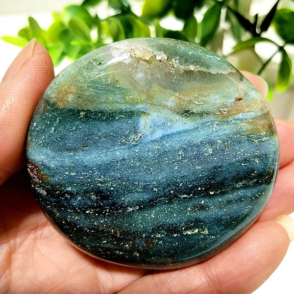 Ocean Jasper Palm Stone-ToShay.org