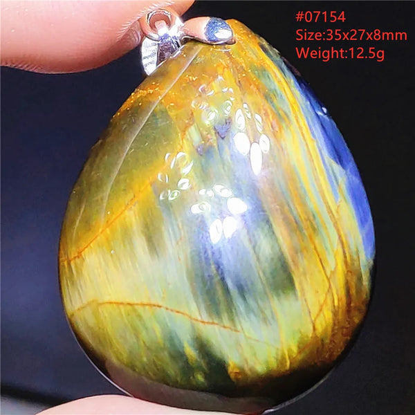 Blue Pietersite Pendant-ToShay.org