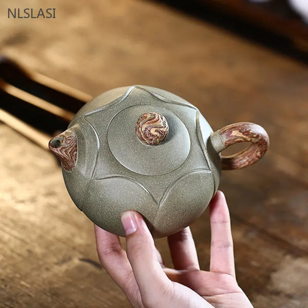 Lotus Clay Teapot-ToShay.org
