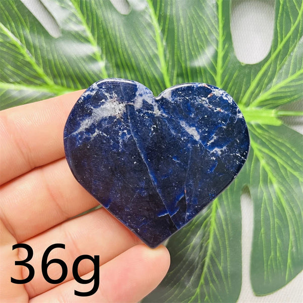 Blue Sodalite Heart-ToShay.org