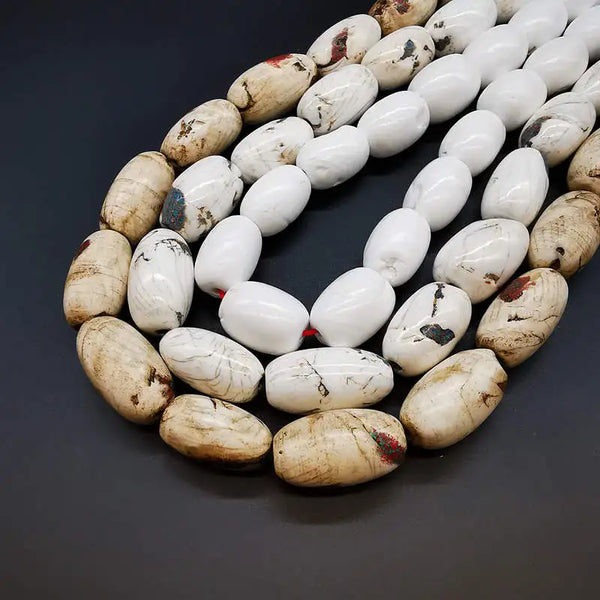 White Conch Shell Necklaces-ToShay.org