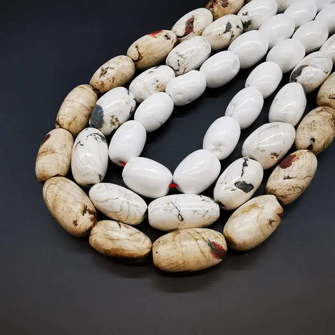 White Conch Shell Necklaces-ToShay.org