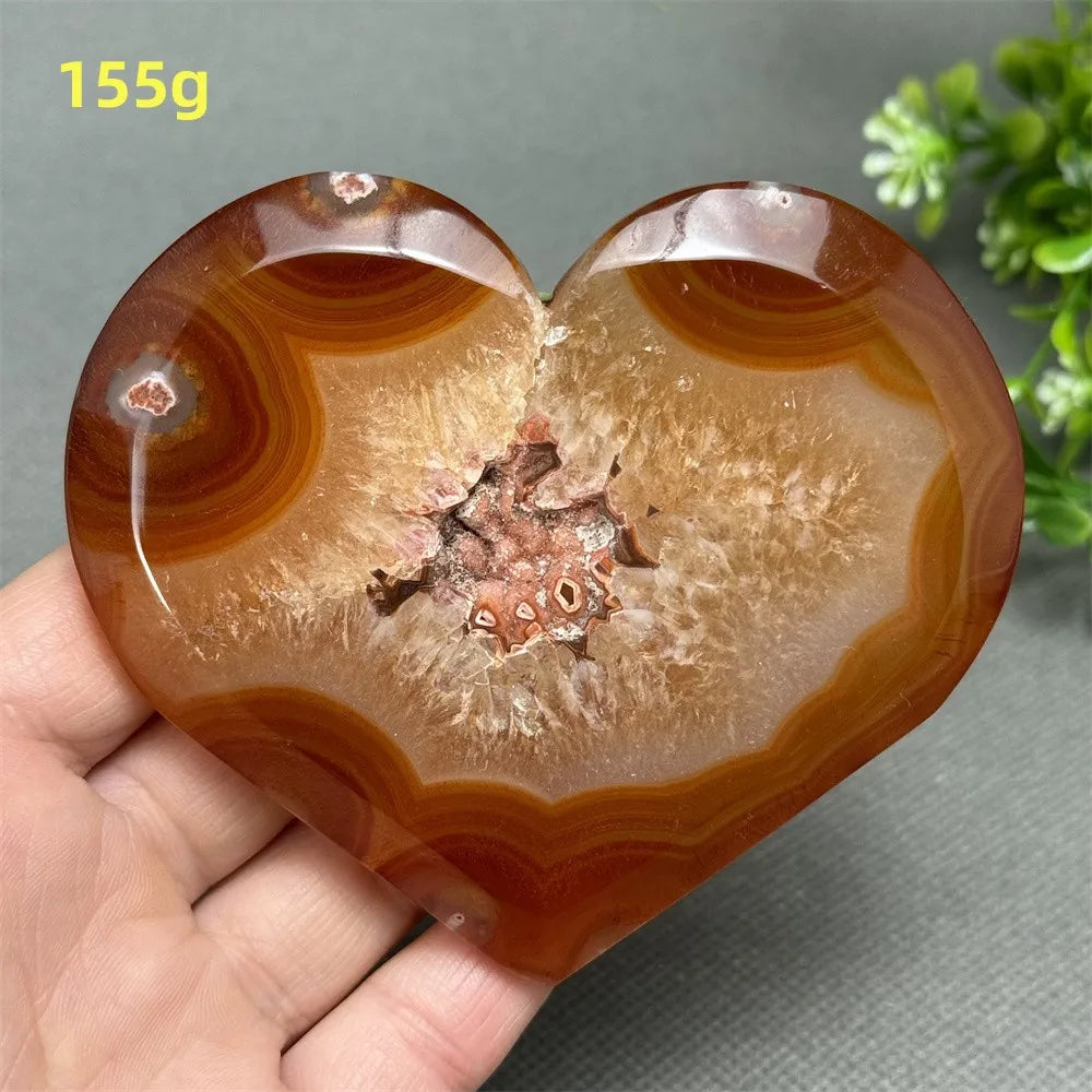 Red Agate Heart-ToShay.org