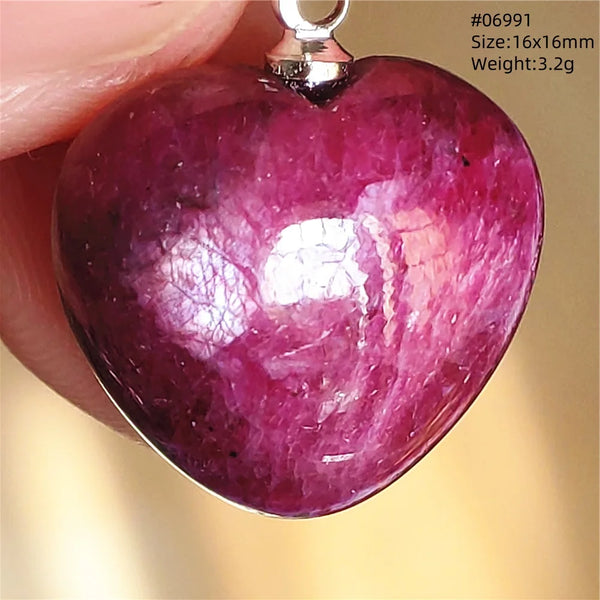 Red Ruby Zoisite Pendant-ToShay.org