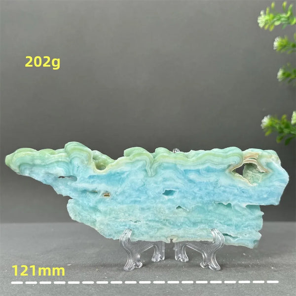 Blue Hemimorphite Mineral Quartz-ToShay.org