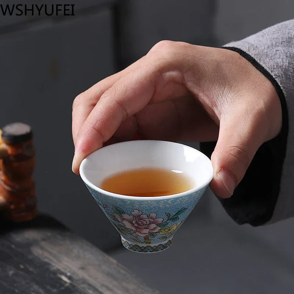 Enamel Porcelain Tea Sets-ToShay.org