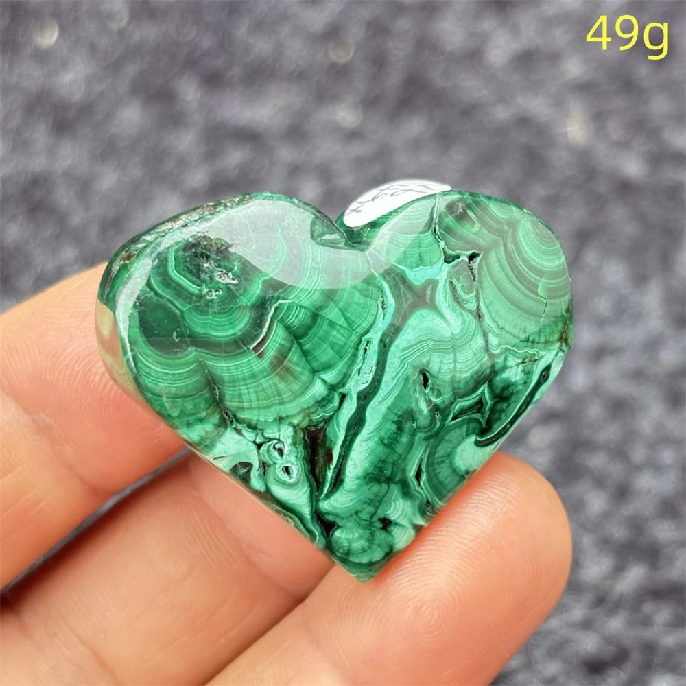 Green Malachite Heart-ToShay.org