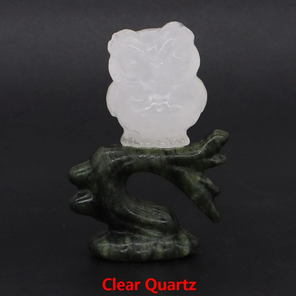Mixed Crystal Owl Branch-ToShay.org