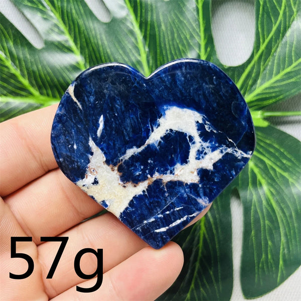 Blue Sodalite Heart-ToShay.org