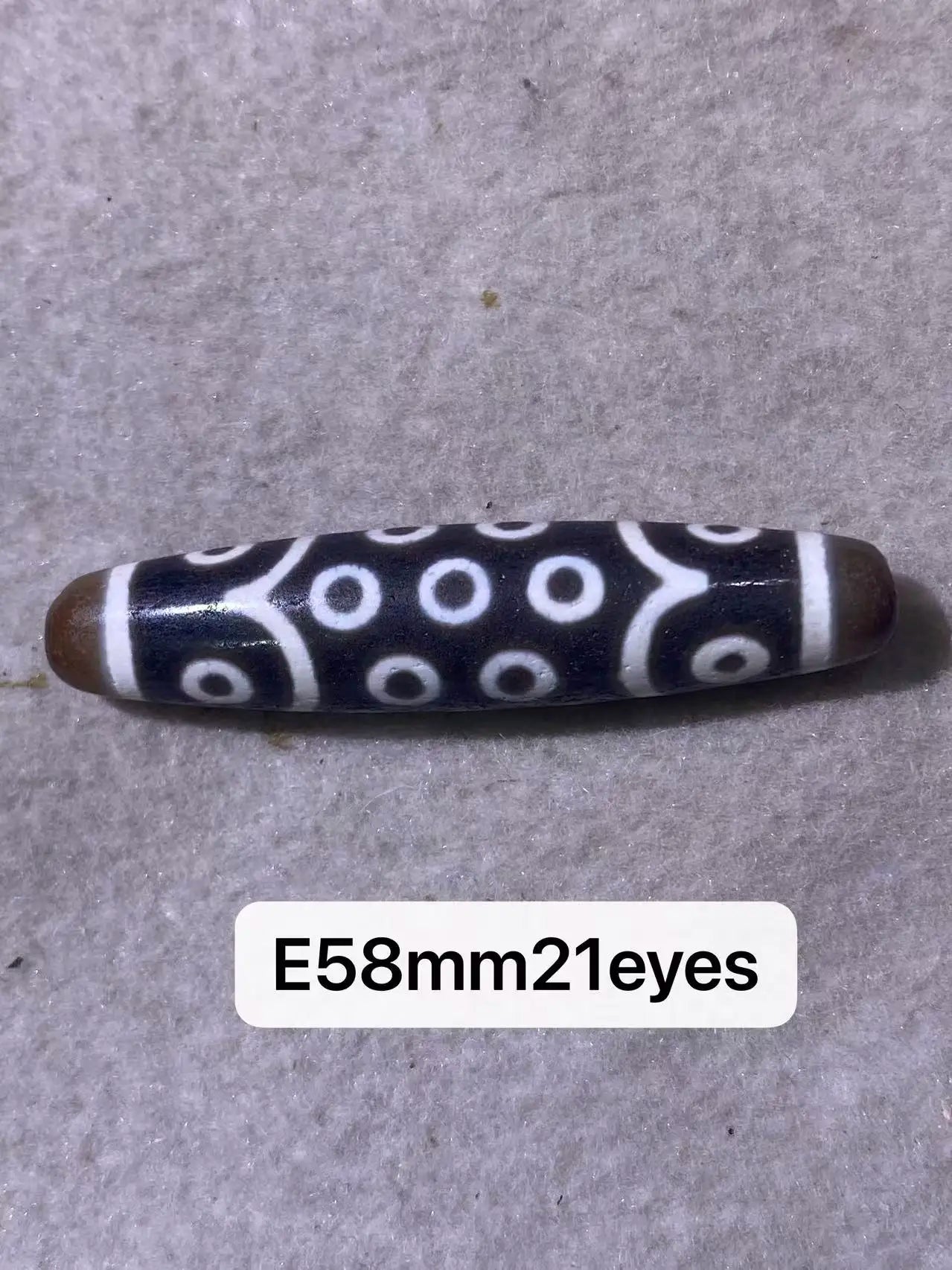 Tibetan Agate Eyes Dzi Beads-ToShay.org