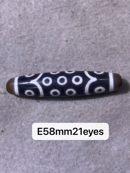 Tibetan Agate Eyes Dzi Beads-ToShay.org