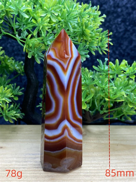 Orange Carnelian Wand-ToShay.org