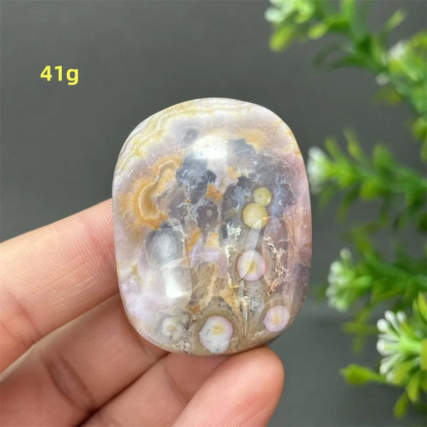 Red Agate Palm Stone-ToShay.org