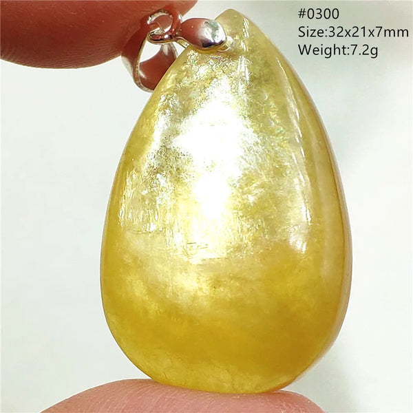 Gold Lepidolite Pendant-ToShay.org