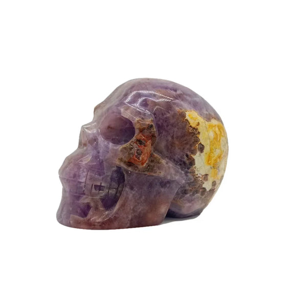 Purple Amethyst Agate Skulls-ToShay.org