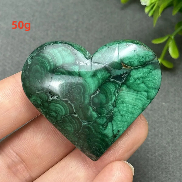 Green Malachite Heart-ToShay.org