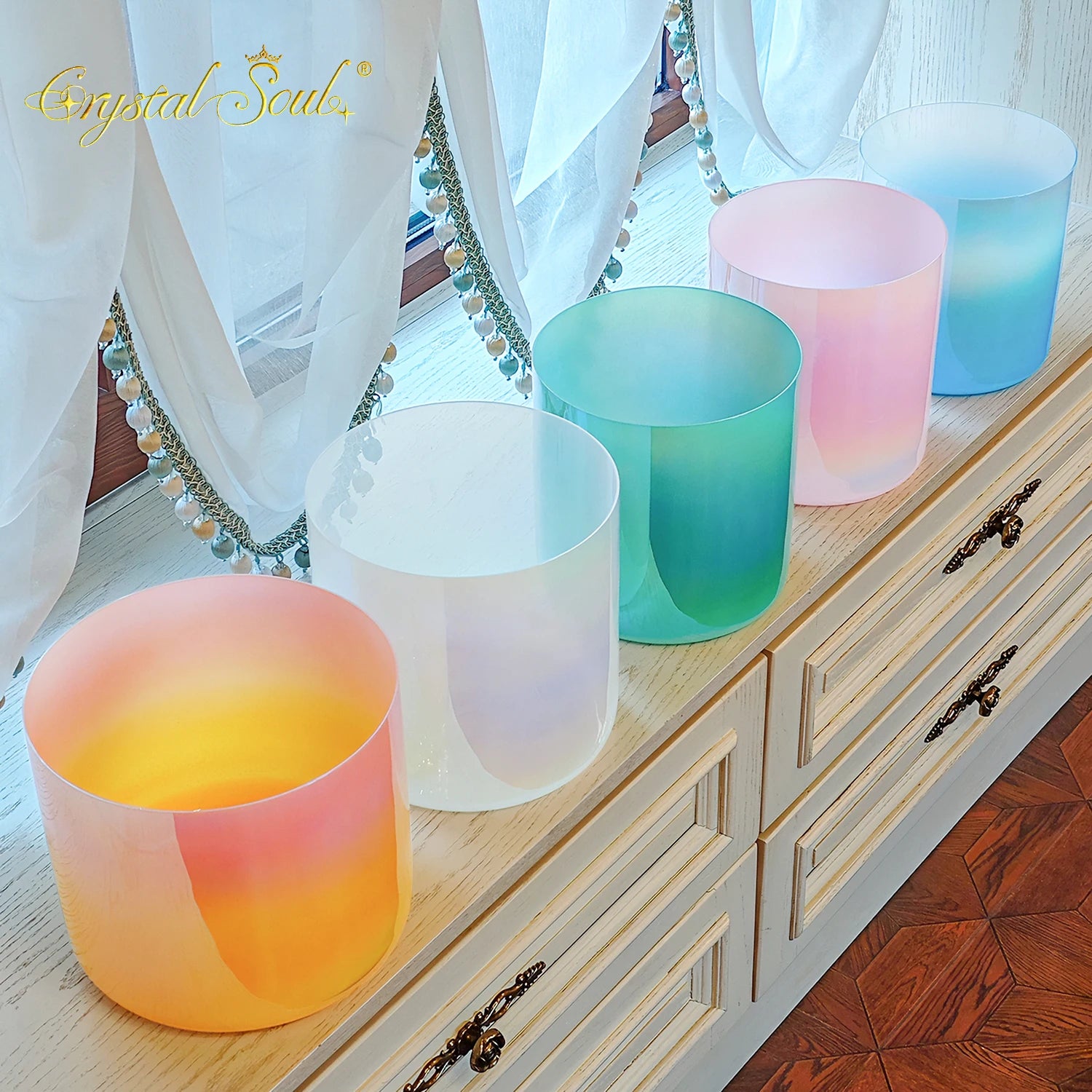 Mixed Crystal Singing Bowls-ToShay.org