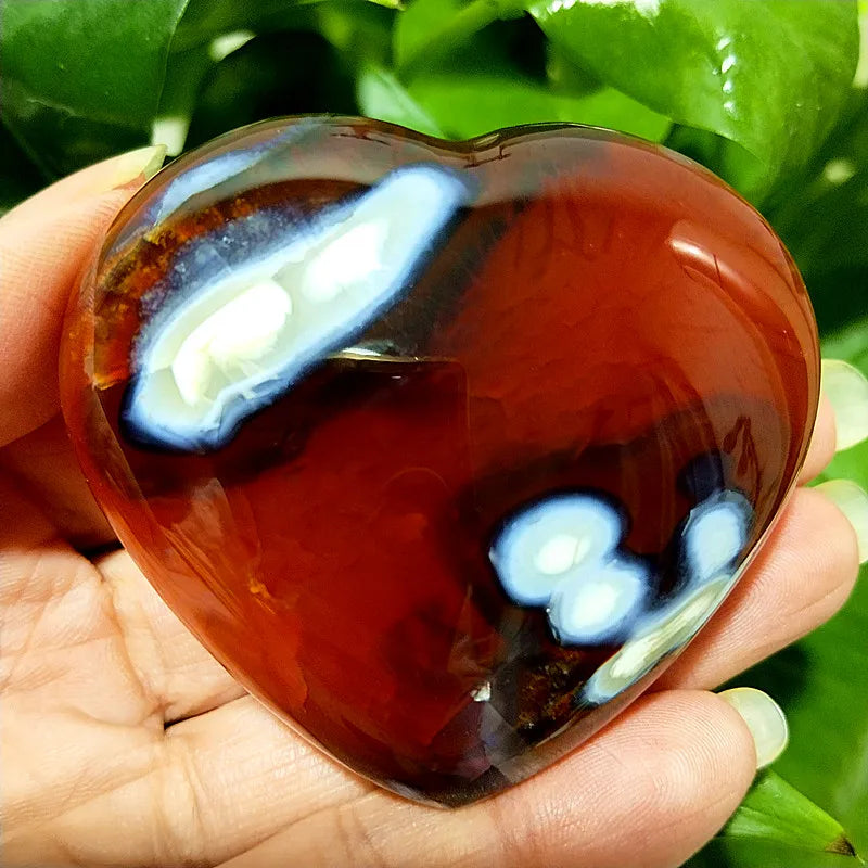 Red Agate Heart-ToShay.org