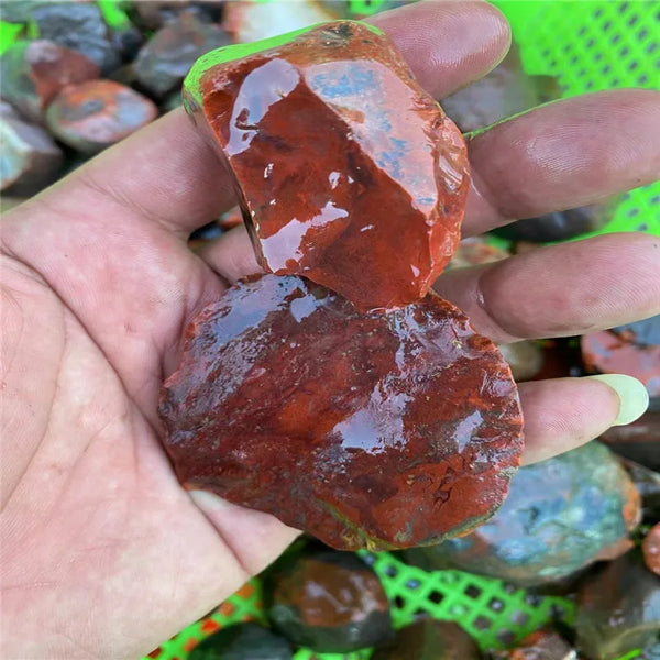 Red Agate Rough Stone-ToShay.org