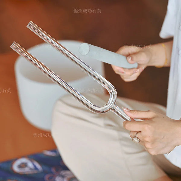 Clear Crystal Tuning Forks-ToShay.org