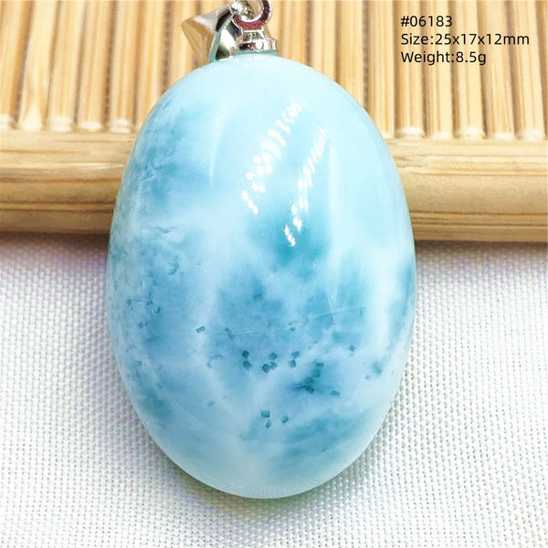 Blue Larimar Pendant-ToShay.org