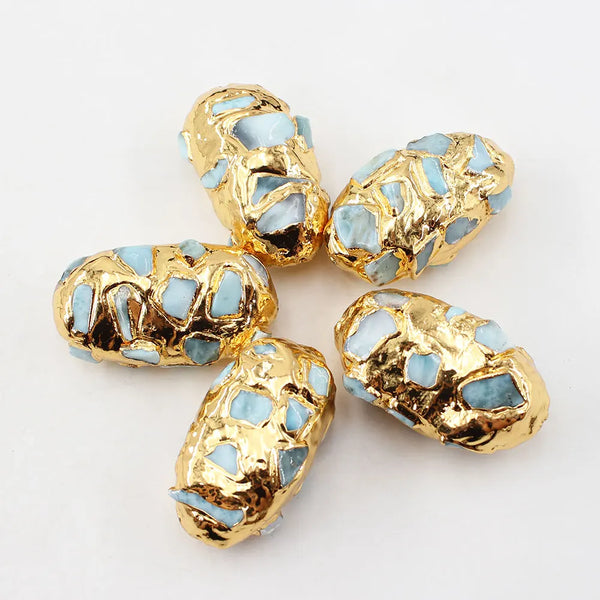 Blue Larimar Beads-ToShay.org