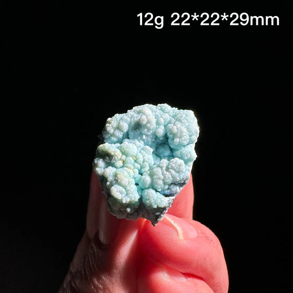 Blue Gibbsite Crystal-ToShay.org