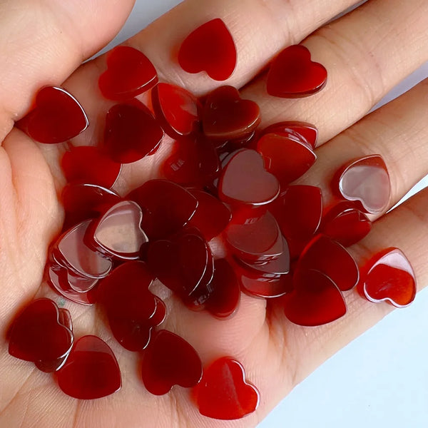 Red Agate Hearts-ToShay.org