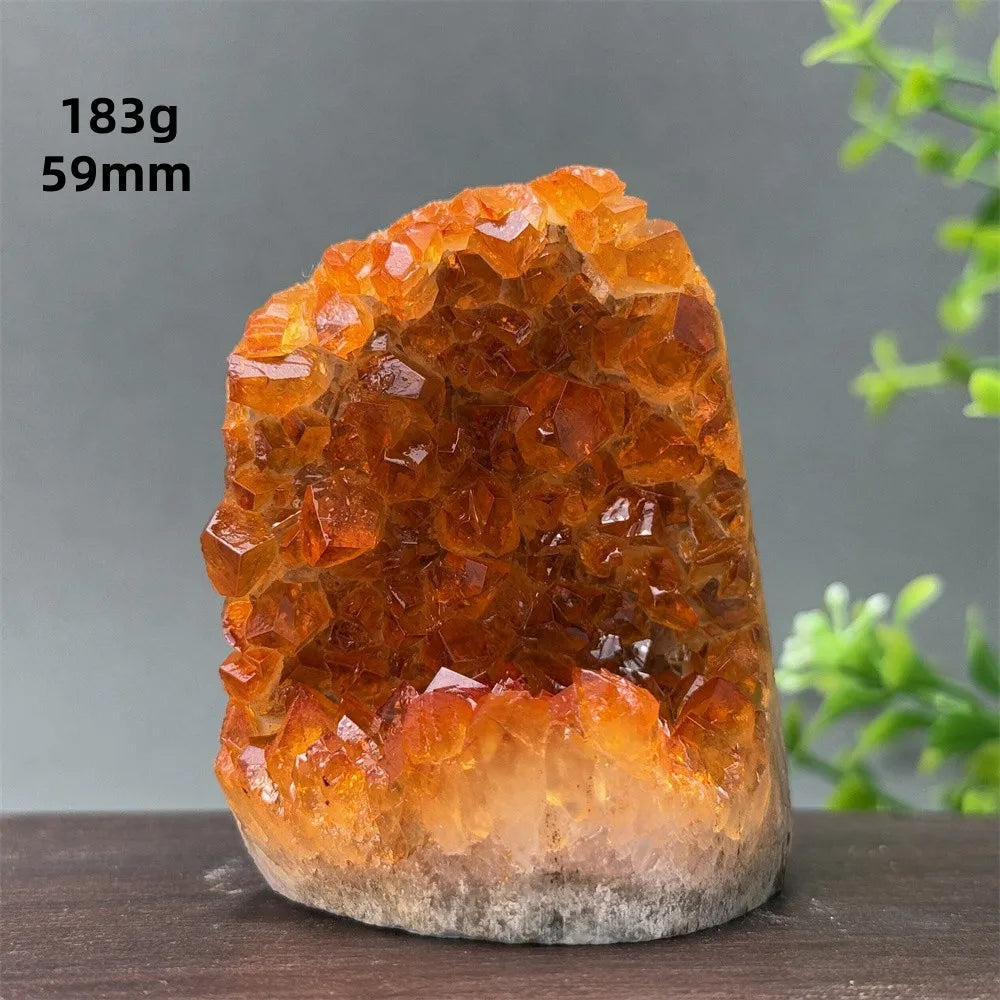 Orange Citrine Mineral Crystal-ToShay.org