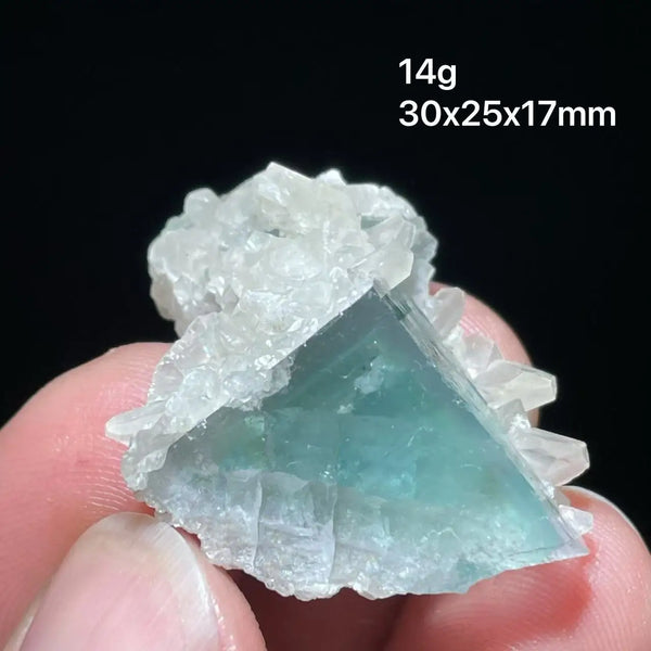Blue Fluorite Quartz Cluster-ToShay.org