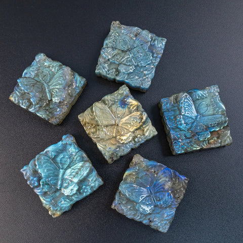 Blue Flash Labradorite Pendant-ToShay.org