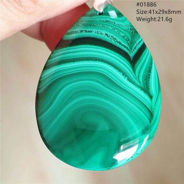 Green Malachite Pendant-ToShay.org