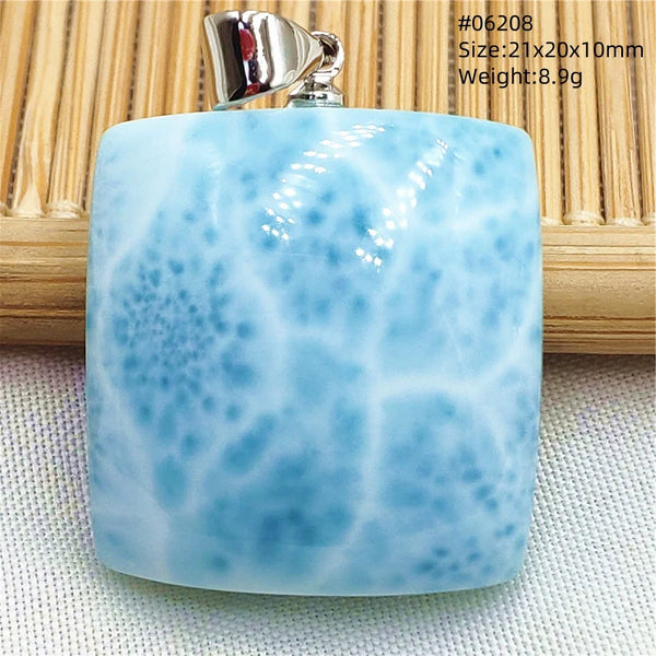 Blue Larimar Pendant-ToShay.org