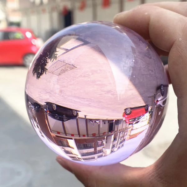 Coloured Clear Crystal Balls-ToShay.org