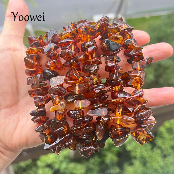 Yellow Amber Bracelet-ToShay.org